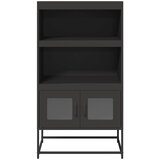  Visoka ploča crna 68x39x123 cm čelik | shoptok.hr