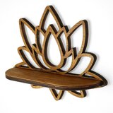 Kalune Design Polica v naravni barvi 33 cm Lotus – | Shoptok.si