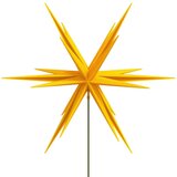 vidaXL Božićna svjetla sa šiljcima 3 kom LED sklopiva žuta 35 cm | shoptok.hr