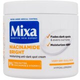 Mixa Niacinamide Bright Moisturizing Anti-Dark Spot Cream krema za tijelo 400 ml za žene | shoptok.hr