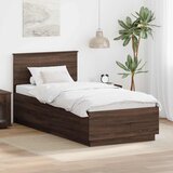  Krevetna konstrukcija Smeđi hrast 70 x 190 cm Konstruirano drvo | shoptok.hr