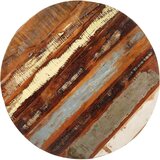 Bistro stol okrugli Ø 50 x 75 cm od masivnog obnovljenog drva | shoptok.hr