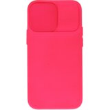 Onasi Lens Cover silikonski ovitek zaščita za iPhone 15 Plus - pink | Shoptok.si