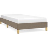 The Living Store Posteljni okvir taupe 90x200 cm blago - Posteljni Okvir, (21524058) | Shoptok.si