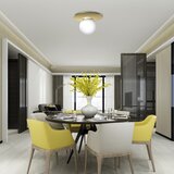  plafonsko rasvetno telo plato 1xE14/40W/230V, prečnika 19 cm | Eponuda.com