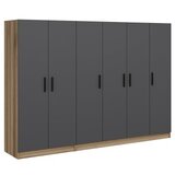 Hanah home kale - 7510 anthracite wardrobe | ePonuda.com