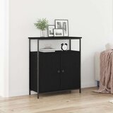  Sideboard Crna Oak 70x30x80 cm Odabrano drvo Cijene