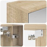  Kopalniška ogledalna omara Sonoma hrast 50 x 14,5 x 70 cm, (5000233168) | Shoptok.si