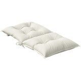  Jastuci za stolice 6 kom prošarano krem 100x50x7 cm tkanina | shoptok.hr