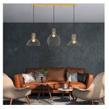 Opviq Luster Tabut-MR-768-1, 148x38x124cm, 220-240V, IP20 Zlatno-crne boje | Eponuda.ba