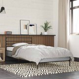  Okvir za krevet boja hrasta 100x200cm konstruirano drvo i metal | shoptok.hr