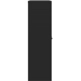 Ormarić za spise crni 90 x 40 x 140 cm čelični | shoptok.hr