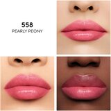 Guerlain KissKiss Bee Glow hranilni in vlažilni balzam za ustnice odtenek 558 Pearly Peony 3.2 g | Shoptok.si