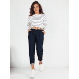 DStreet Women's striped sweatshirt STRIPEON ecru | shoptok.hr