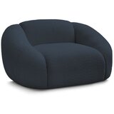 Bobochic Paris Temno moder fotelj iz tkanine bouclé Tina – | Shoptok.si