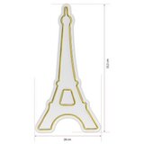 WALLXPERT Dekorativna plastična LED rasveta Eiffel Tower Paris Yellow | ePonuda.com