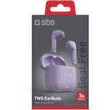 Sbs Beat Free flieder TWS-Kopfhörer | Shoptok.si