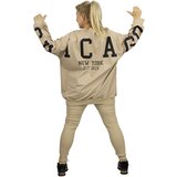 Pri Women's tracksuit loose sweatshirt + ribbed leggings CHICAGO Cene