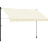 Maison Chic Zložljiva tenda - Senčniki krem 300x150 cm tkanina in jeklo, (22038138) Cene