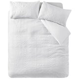 Catherine Lansfield Bela podaljšana posteljnina za zakonsko posteljo 230x220 cm Folkstone Geo – | Shoptok.si