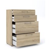 Tvilum Element - ladice u dekoru hrasta u prirodnoj boji 84x105 cm Prima – | shoptok.hr