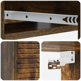 Stolna montirana na zid Dimljeni hrast 59 x 34 5 x 17 cm | shoptok.hr