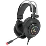 Rampage Slušalice sa mikrofonom gaming RM-K1 PULSAR black, USB 7.1 surround, vibracija, RGB, 31639 Cijene