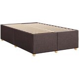  Boxspring krevet s madracem Tamno smeđa 120 x 190 cm Tkanina | shoptok.hr