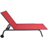Ambia Garden Vrtni Ležalnik Sonlas, Rdeča | Shoptok.si