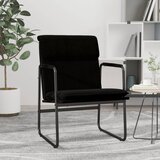  Ležaljka crna 55 x 64 x 80 cm od tkanine | shoptok.hr