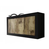 LC Mobili komoda s tremi vrati v rni in hrast basic 208015-05P | Shoptok.si
