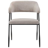 Arti Trpezarijska stolica 2208 Bez /Crne metalne noge 550x575x770 mm ( 775-462 ) | ePonuda.com