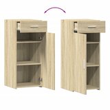  Komoda boja hrasta sonome 40x42,5x93 cm od konstruiranog drva | Eponuda.com