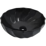 vidaXL Umivalnik 46x17 cm keramičen črn, (5000179353) | Shoptok.si