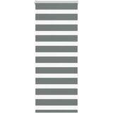 vidaXL zebra senčilo temno sivo 60x150 cm tkanina širina 55,9 cm Cene