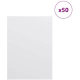 Dekor Paneli 50 pcs Bijelo 15 x 21 x 0.27 cm Konstruirano drvo | Eponuda.ba