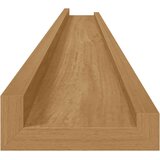  Polica na zidu 2 pcs Smeđa 115 x 9 x 3 cm Konstruirano drvo | shoptok.hr
