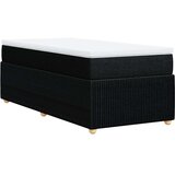  Box spring krevet s madracem crni 90x190 cm od tkanine | shoptok.hr