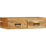 vidaXL Zidni TV ormarić 80x30x19 cm puno drvo bagrem Cijene