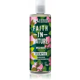 FAITH IN NATURE Wild Rose regeneracijski šampon za normalne do suhe lase 400 ml