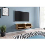 P & B nizka omarica A100, barva hrasta, led | Shoptok.si