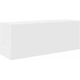  Kupaonski zidni ormarić bijeli 80x25x30 cm izrađeno drvo | shoptok.hr