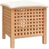  Kupaonski stolac 48 x 47,5 x 52 cm od masivnog drva oraha | Eponuda.ba