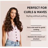 PARSA Beauty Curly Hair Comb glavnik za valovite lase 1 kos | Shoptok.si
