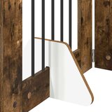  Vrata za pse z stojali 2 pcs Dimljen hrast 60 x 80 cm, (5000232735) | Shoptok.si