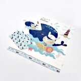 Kikka Boo KikkaBoo Posteljina sa ogradicom 6 pcs 70/140 Happy Sailor (KKB60057) | ePonuda.com