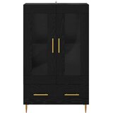  Highboard s ladicama Crni hrast 69,5 x 31 x 115 cm | Eponuda.ba