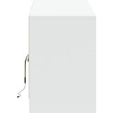 TV ormarić LED bijeli 139,5x34x50 cm od konstruiranog drva | shoptok.hr