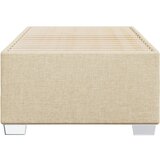  Okvir za krevet bez madraca krem 100 x 200 cm od tkanine | shoptok.hr