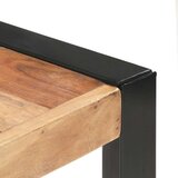  Jedilna miza 180x90x75 cm trden les s finišem iz palisandra, (20711056) | Shoptok.si